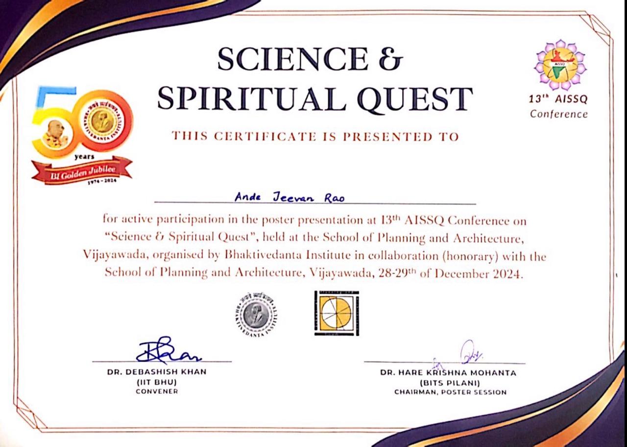 Science & Spiritual Quest Conference (AISSQ)