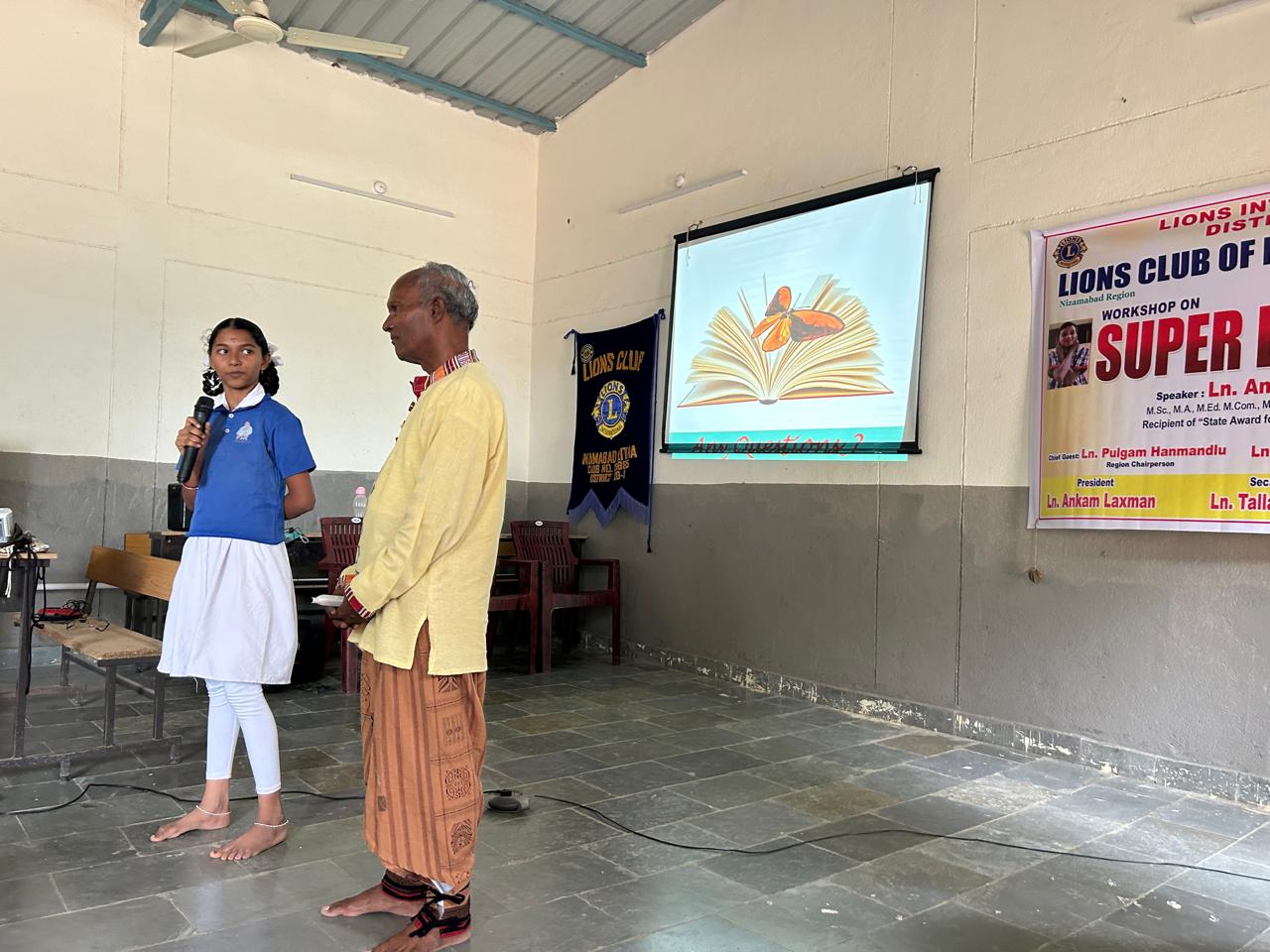 Feedback by student - Workshop on Super Brain Yoga at Zilla Parishad High School, JAKORA, Varni Mandal, Nizamabad Dist.