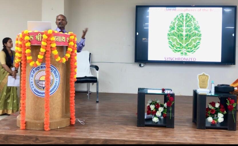 Paper Presentation on "Thoppu Karanam (sit-ups), at National Seminar on Brihattar Bharat organized by DDU Gorakhpur University.