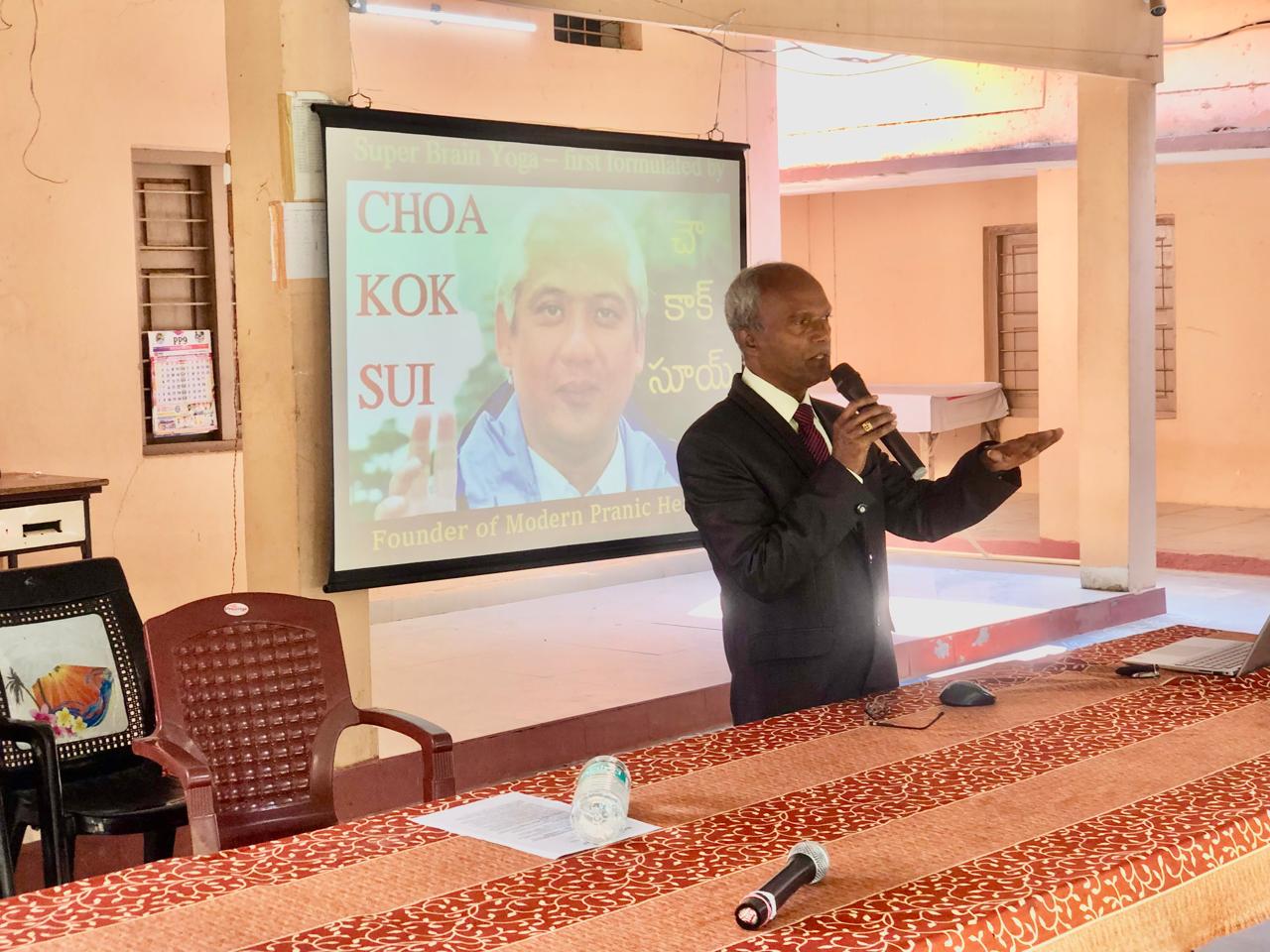 Super Brain Yoga at Govt. Junior College, Narayan Khed, Sanga Reddy Dist.