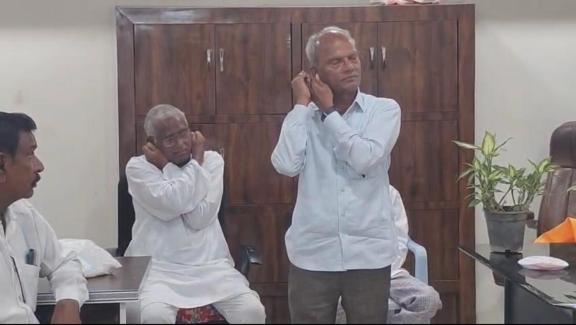 Super Brain Yoga at Patanjali Suukshma Yoga Dhyana Kendra, Bodhan, Nizamabad Dist.  